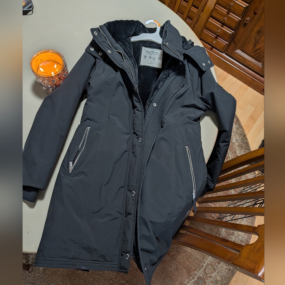 Hollister Black All-Weather Jacket